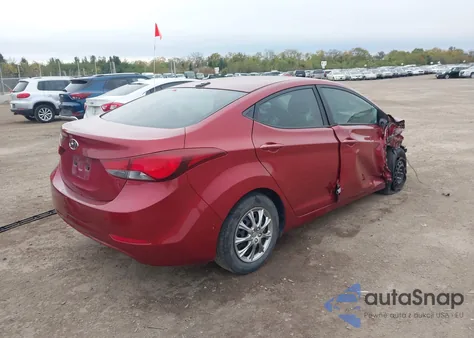 2016 Hyundai Elantra Se из США, поврежденный, VIN 5NPDH4AE1GH690687